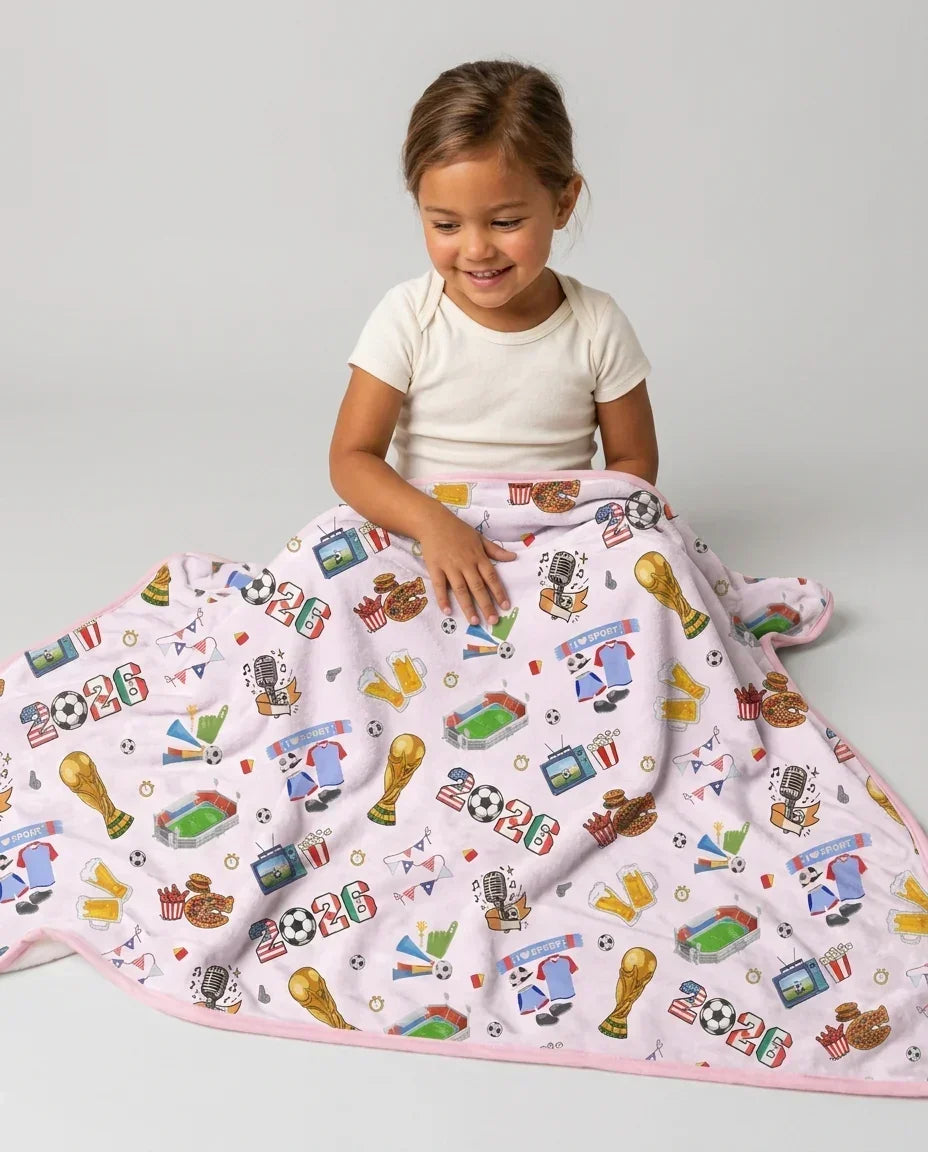 Dreaming of The Cup Bamboo Blanket