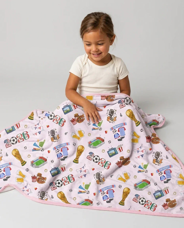 Dreaming of The Cup Bamboo Blanket