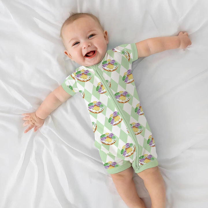 Mardi Gras Donut Shorty Zippy