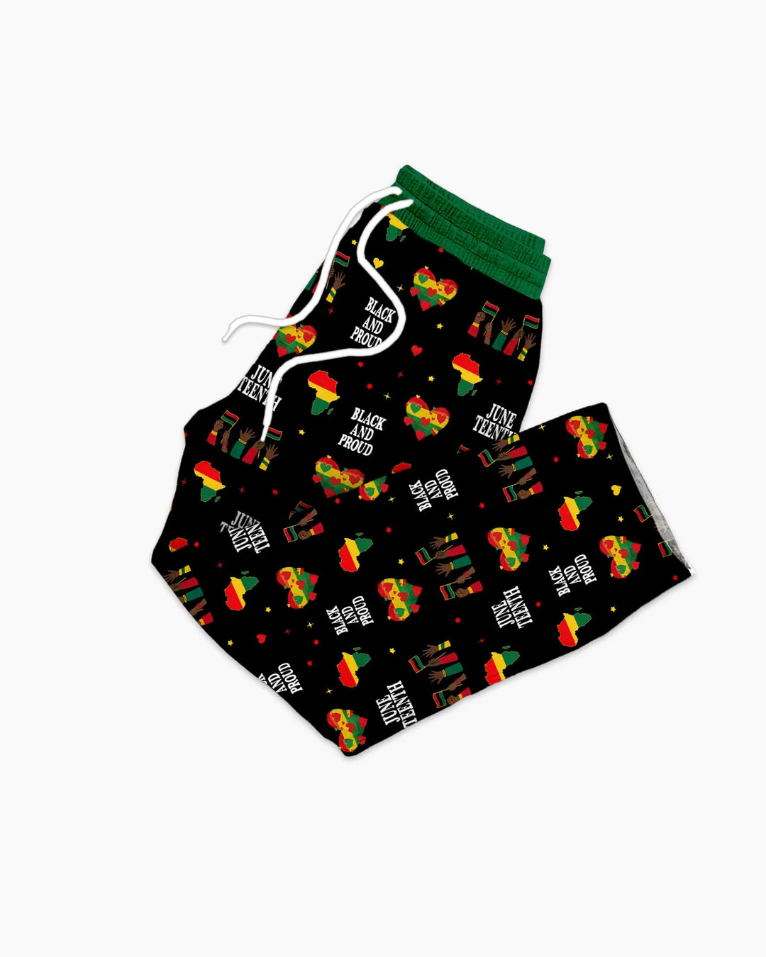 Juneteenth Black and Proud Bamboo Men's Pajama Set