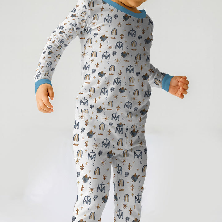 Sacred Blessings Two Piece Long Sleeve Pajama Set