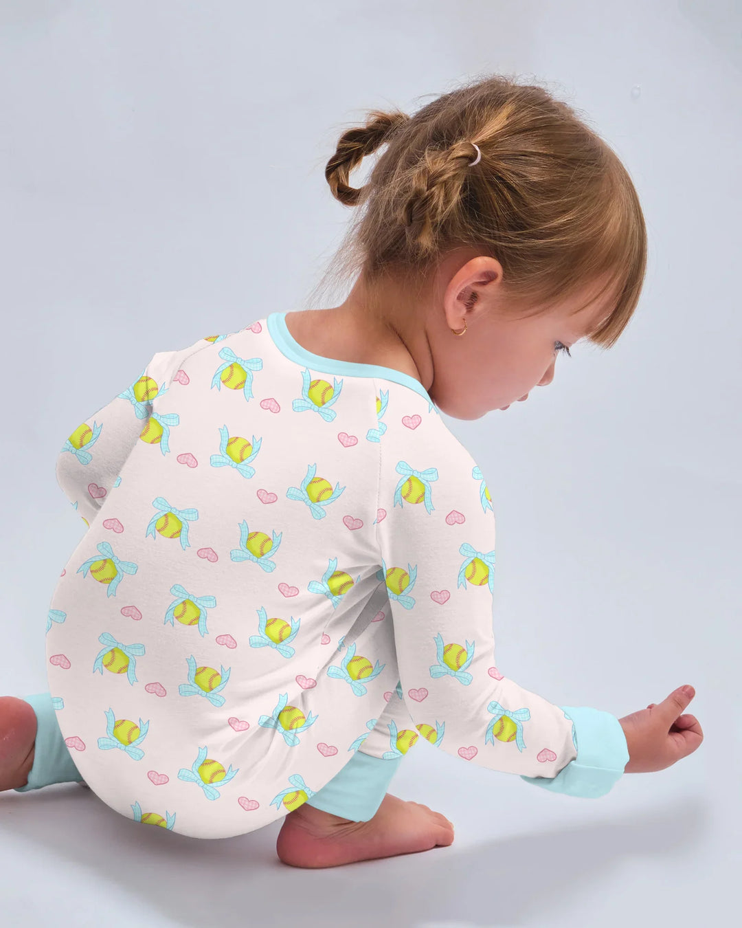 Gerippte Babykleidung mit individuellem Foto - Weich &amp; Skizzenhaft