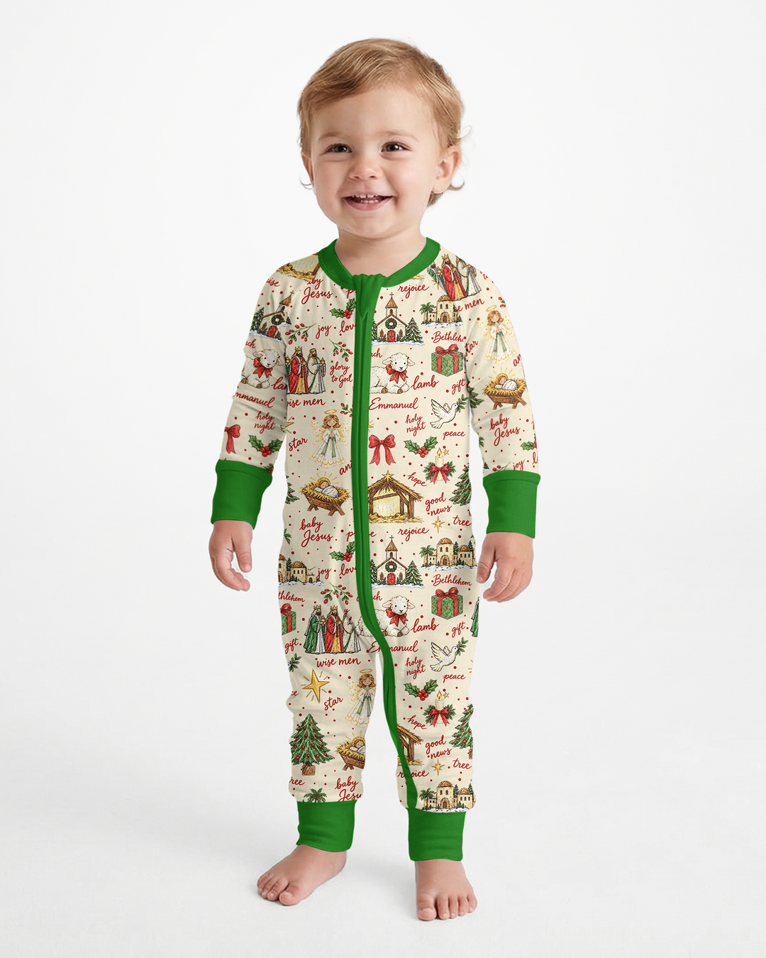Tis The Season Family Matching Bamboo Convertible Zippy