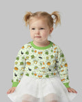 Sudadera Kawaii de cuello redondo de bambú para el Día de San Patricio