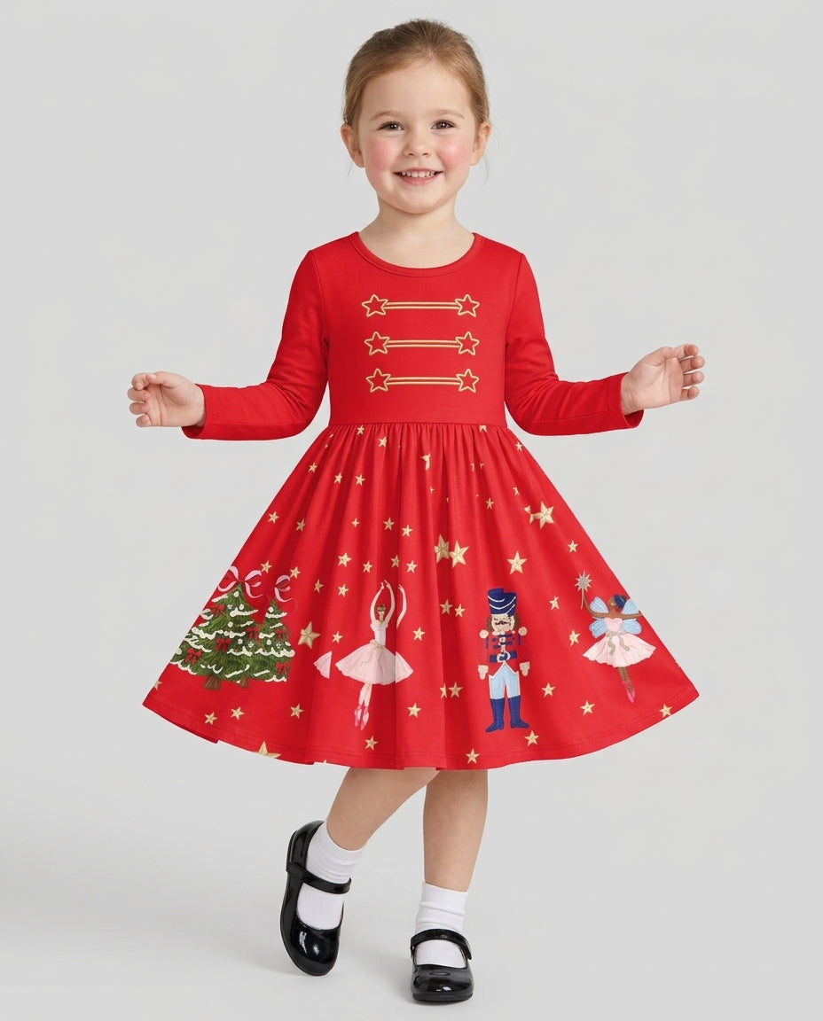 Nutcracker Starlight Bamboo Twirl Dress