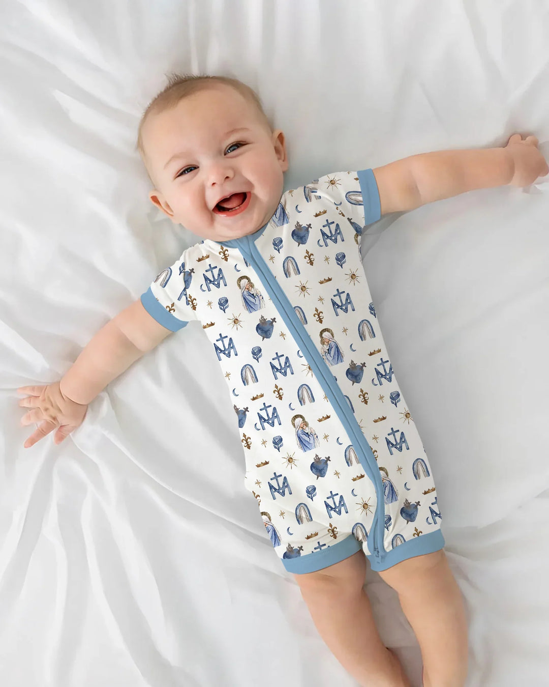 Little Ave Maria Bamboo Shorty Zippy