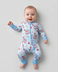Little Miss Firecracker 4th July Bamboo Convertible Zippy