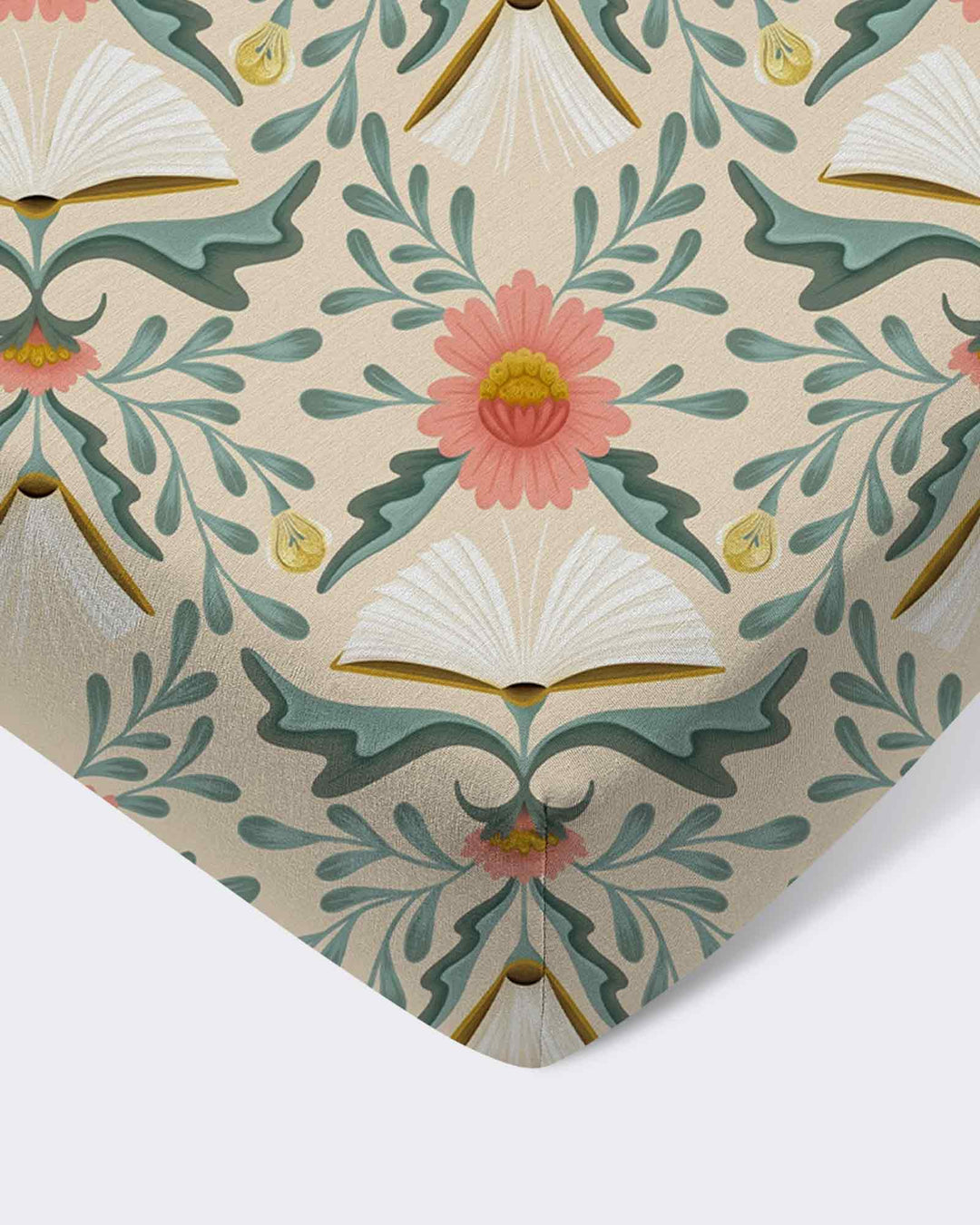 Blooming Stories Bamboo Fitted Crib Sheet