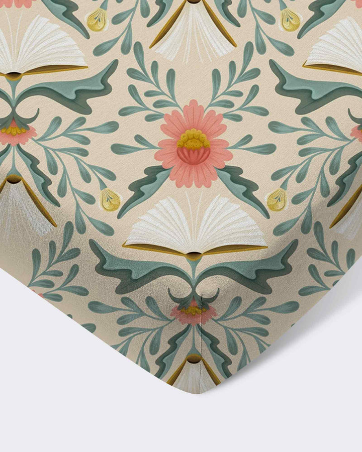 Blooming Stories Bamboo Fitted Crib Sheet