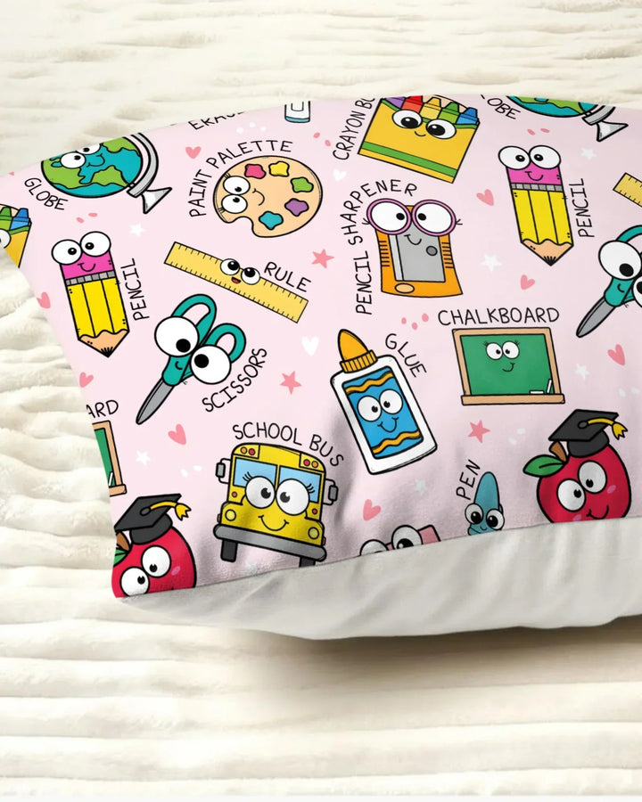 Happy School Pals Bamboo Pillow Case