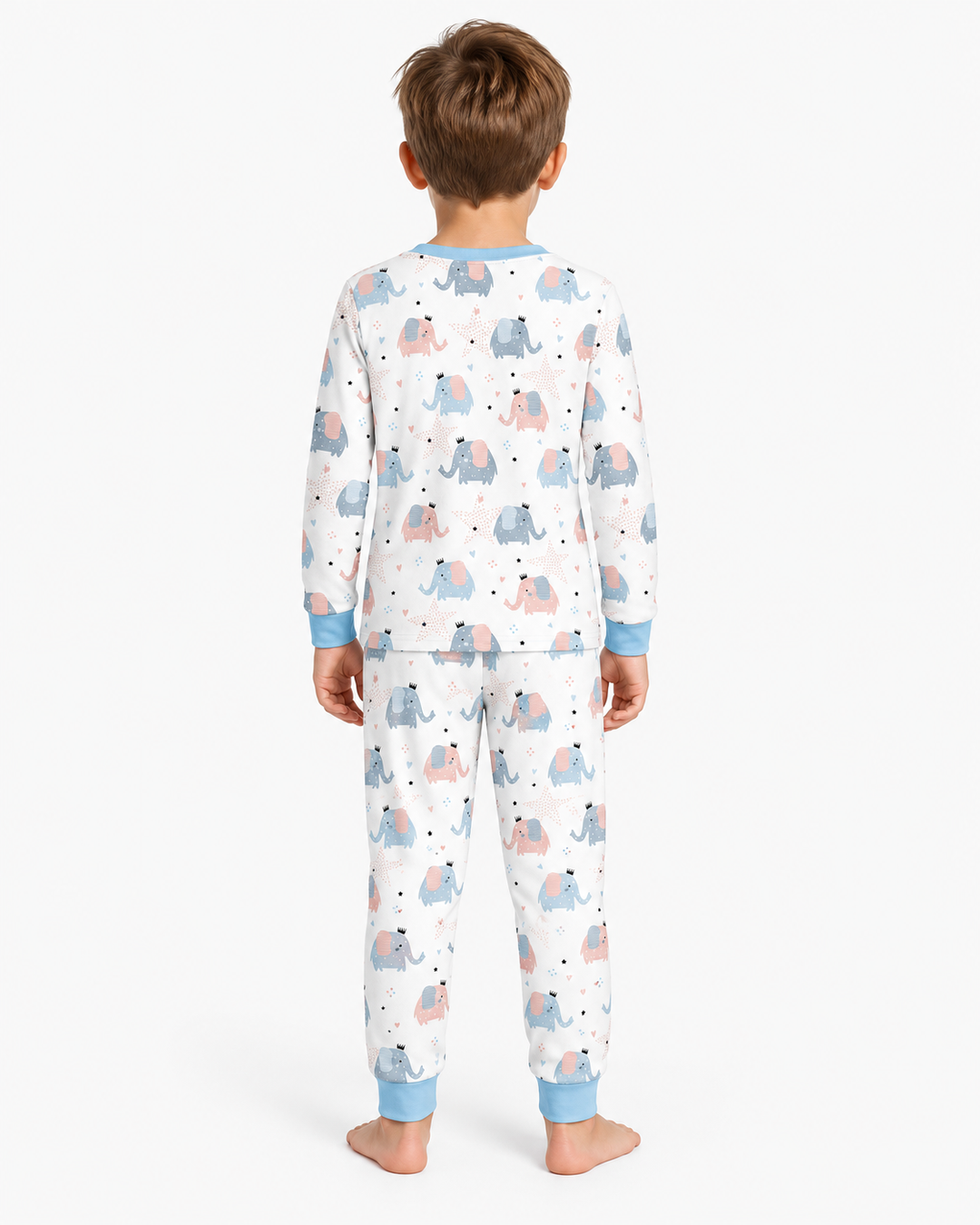I Love Mommy & Daddy, but Grandma & Grandpa Are the Best! Bamboo Two Piece Long Sleeve Pajama Set