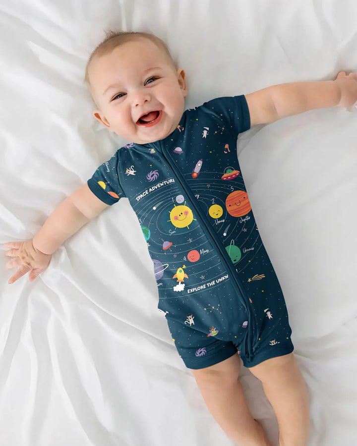 Solar System Explorers Bamboo Shorty Zippy