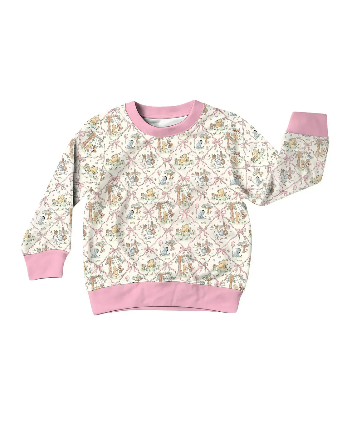 Spring Meadow Friends Crewneck Sweatshirt