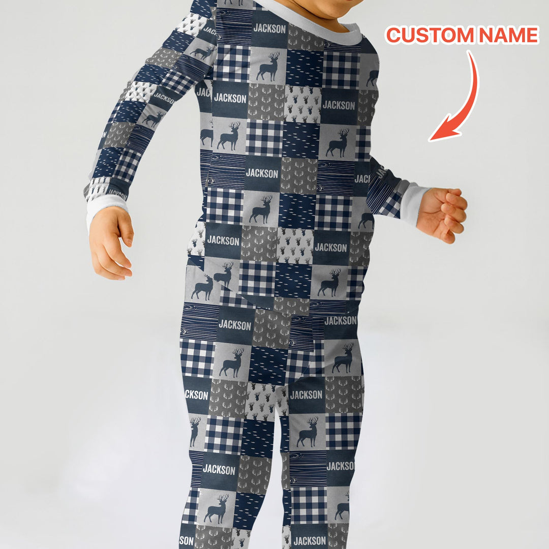 Dad’s Hunting Buddy Two Piece Long Sleeve Pajama Set