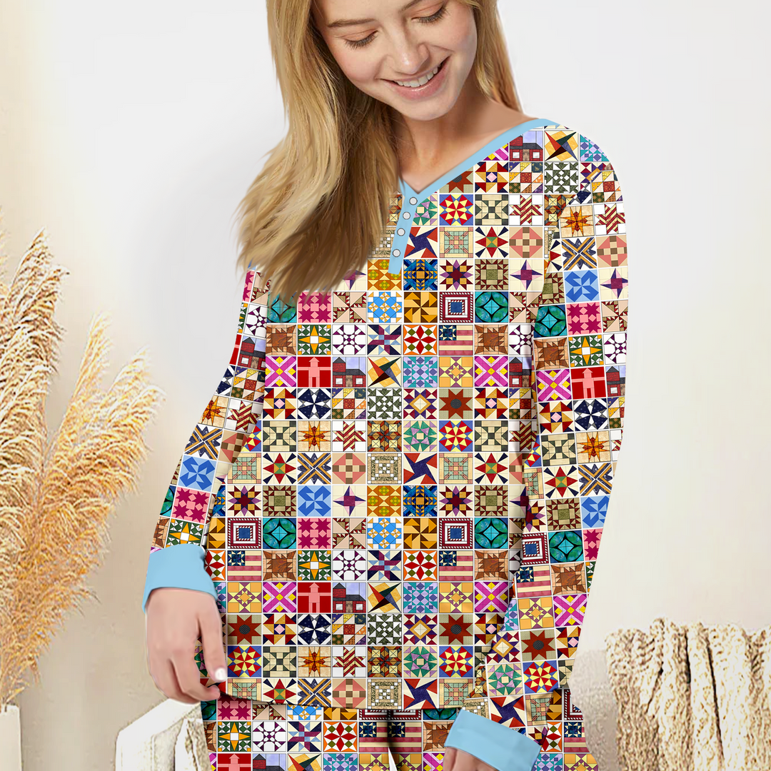 Heritage Quilt Women Pajama Set