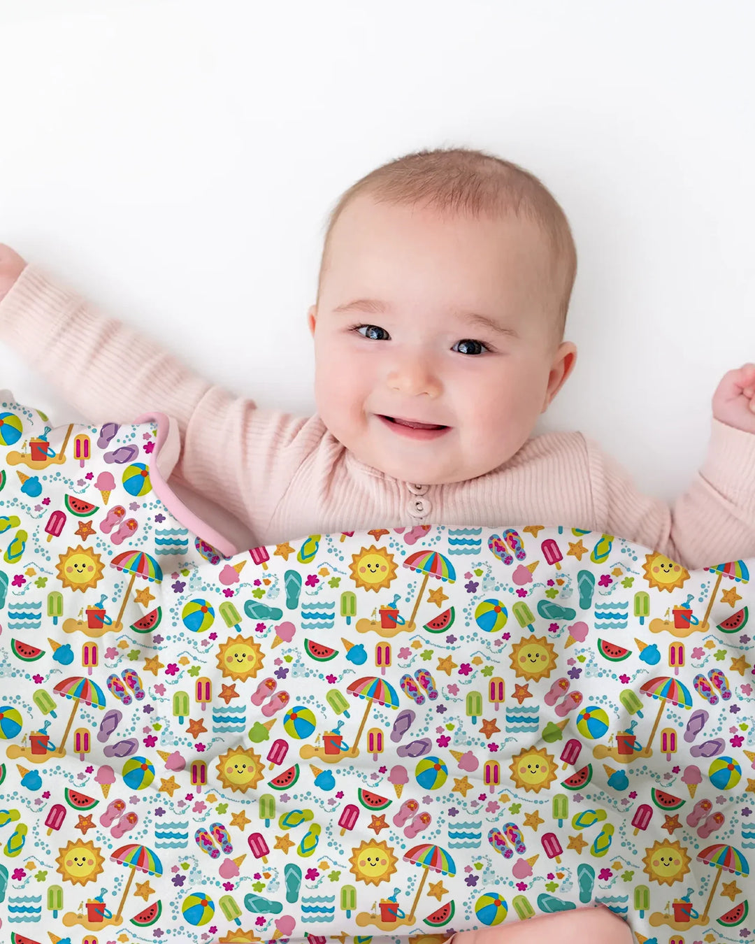 Sunshine Splash Party Bamboo Blanket