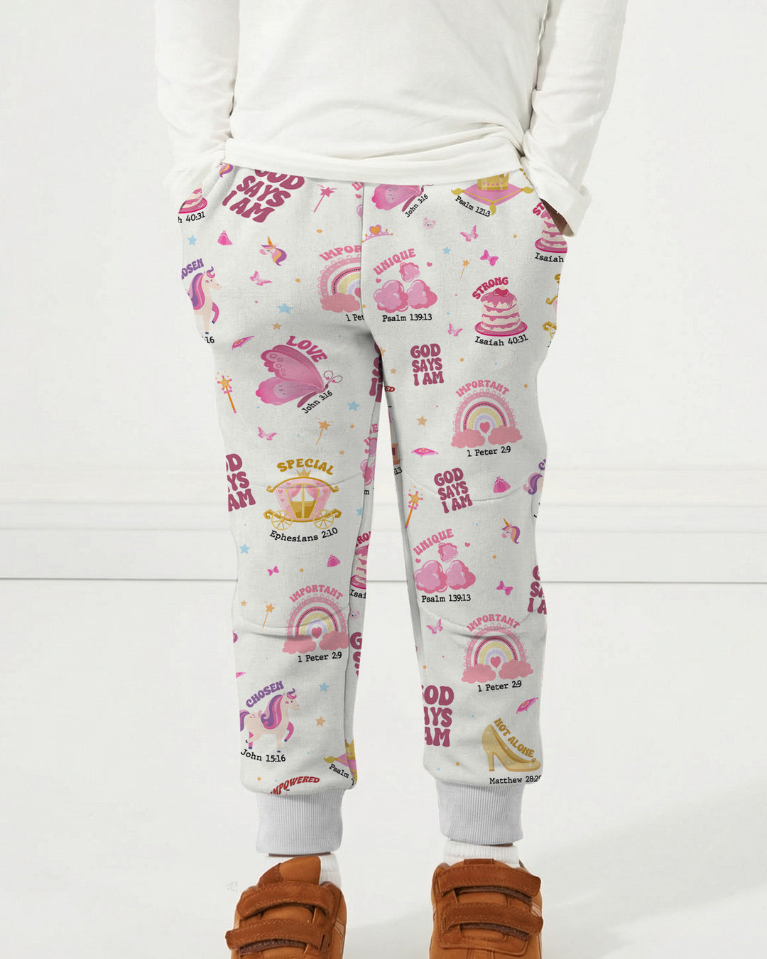 God Says I Am Girl Jogger