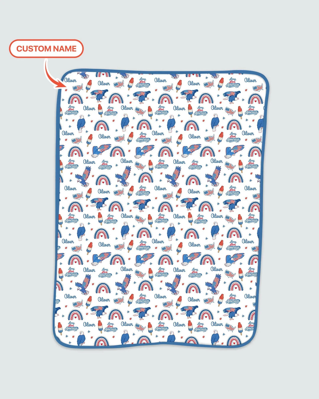 Long Live America Bamboo Blanket