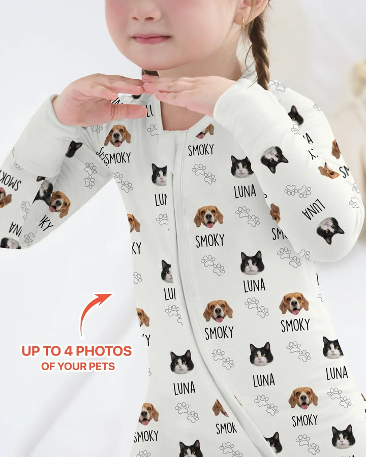 Gerippte Babykleidung mit individuellem Foto - Weich &amp; Skizzenhaft