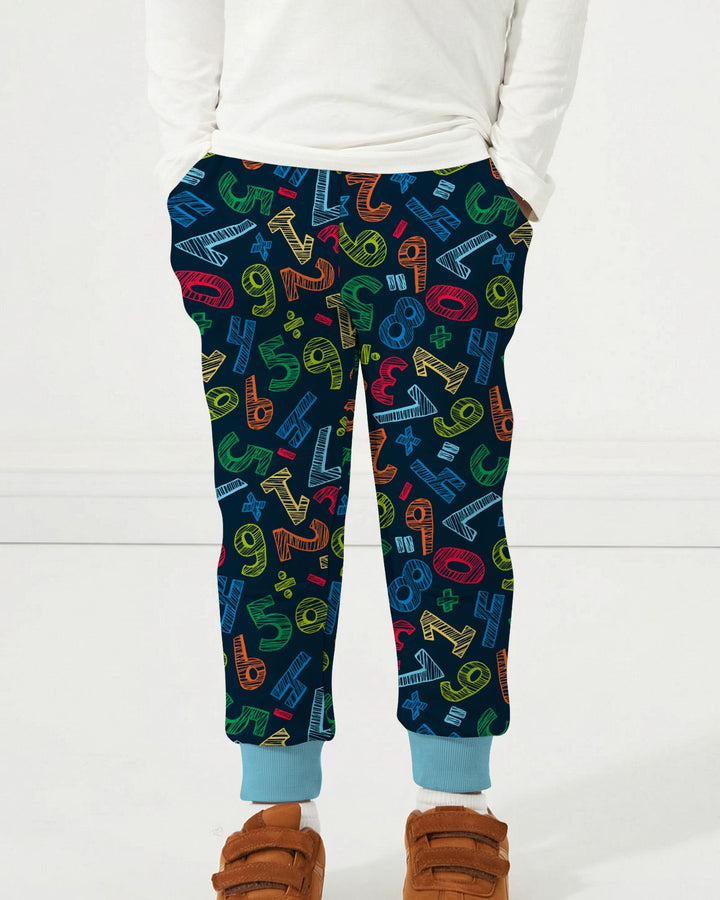 Math Doodles Bamboo Jogger