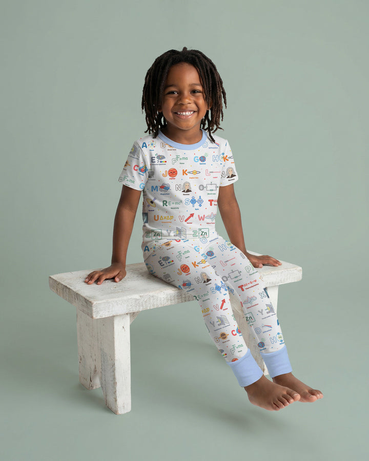 Zweiteiliges, kurzärmliges Pyjama-Set mit Marienkäfern