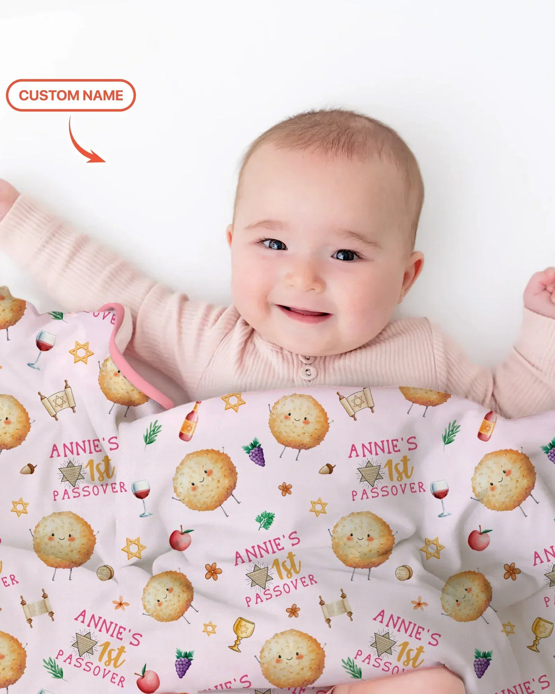 Vorlage für individuelle Kleinkinddecke