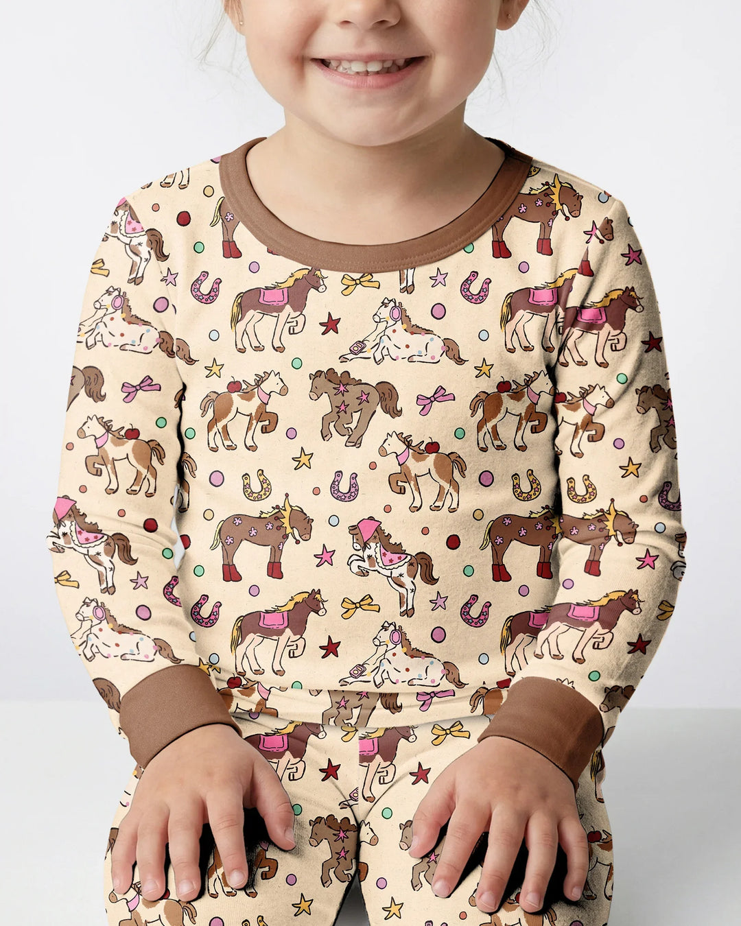 Lil' Buckaroo Bamboo Two Piece Long Sleeve Pajama Set