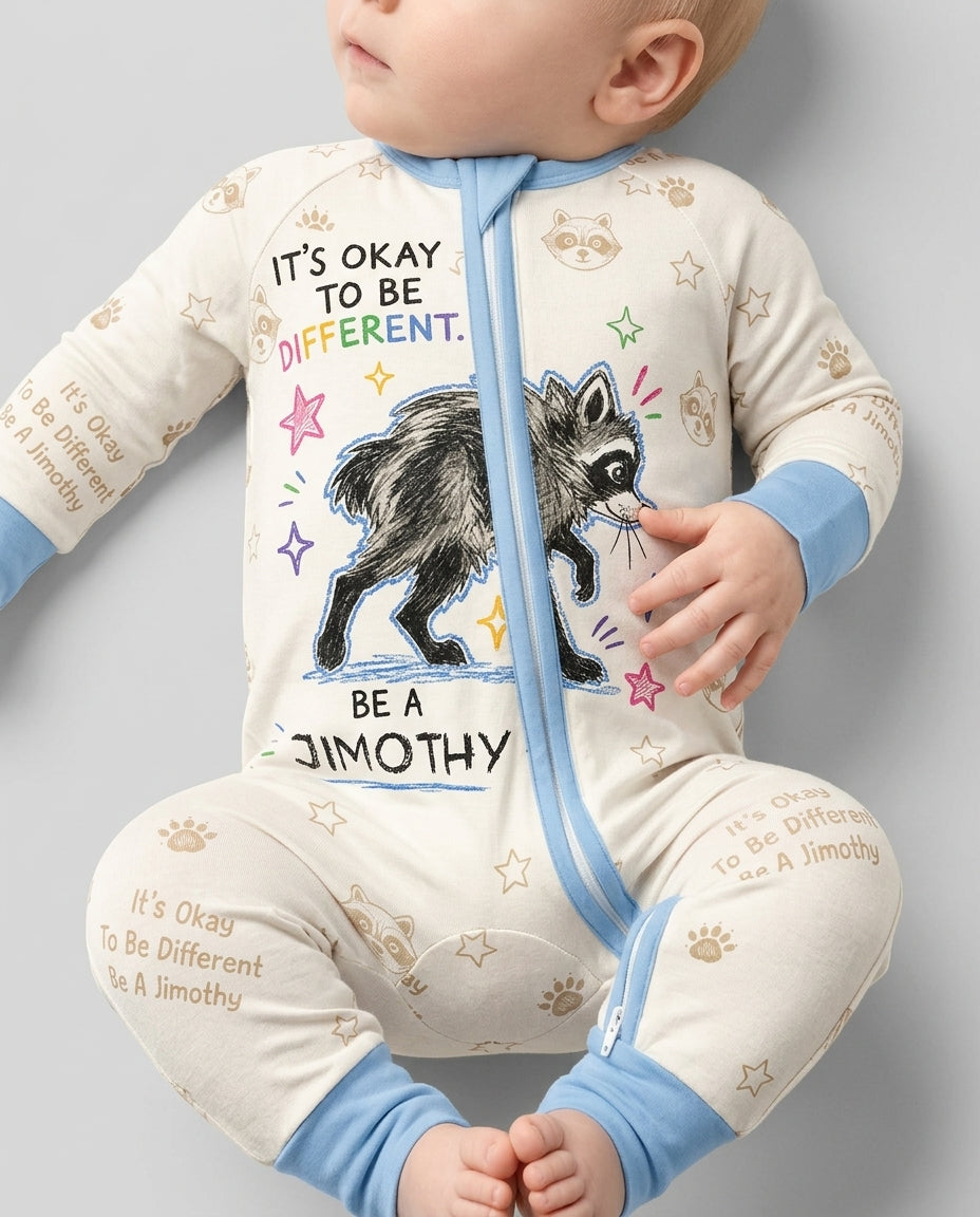 Jimothy The Raccoon Bamboo Convertible Zippy