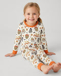 Little Boo Tis The Season Bamboo Two Piece Long Sleeve Pajama Set