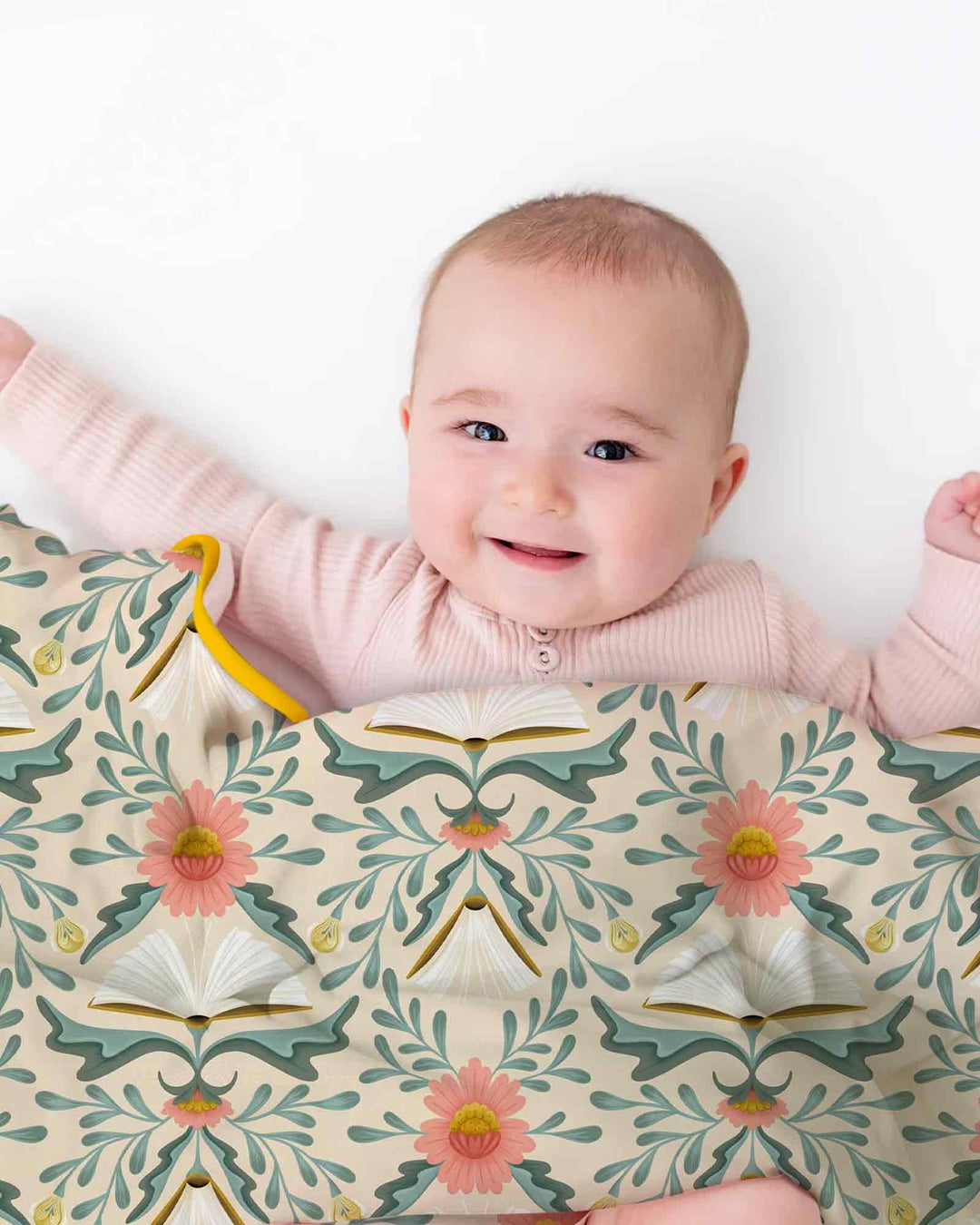 Blooming Stories Bamboo Blanket