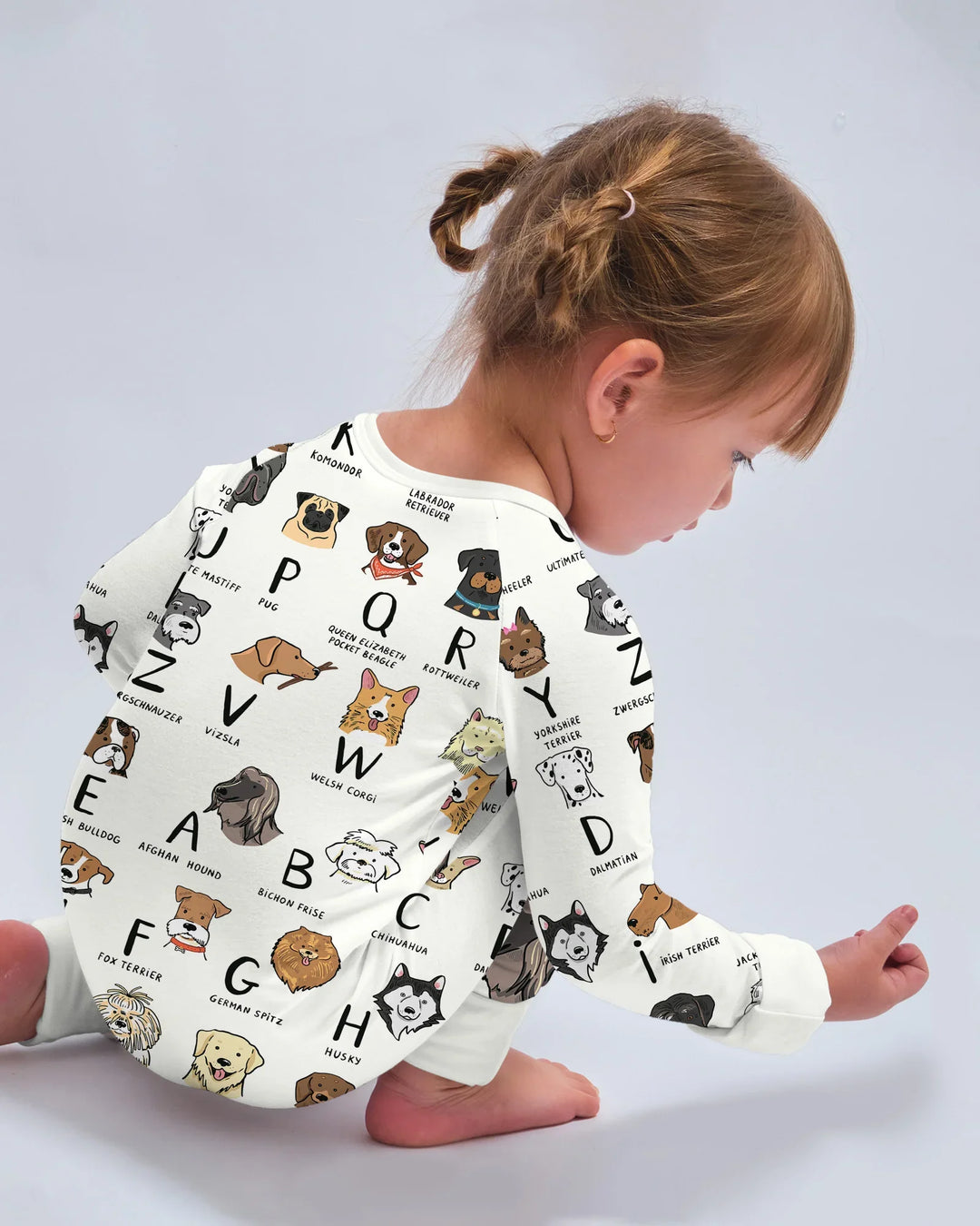 Gerippte Babykleidung mit individuellem Foto - Weich &amp; Skizzenhaft