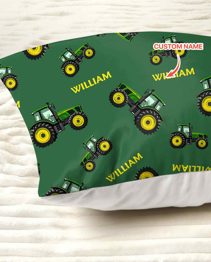 Plantilla de funda de almohada de bambú personalizada