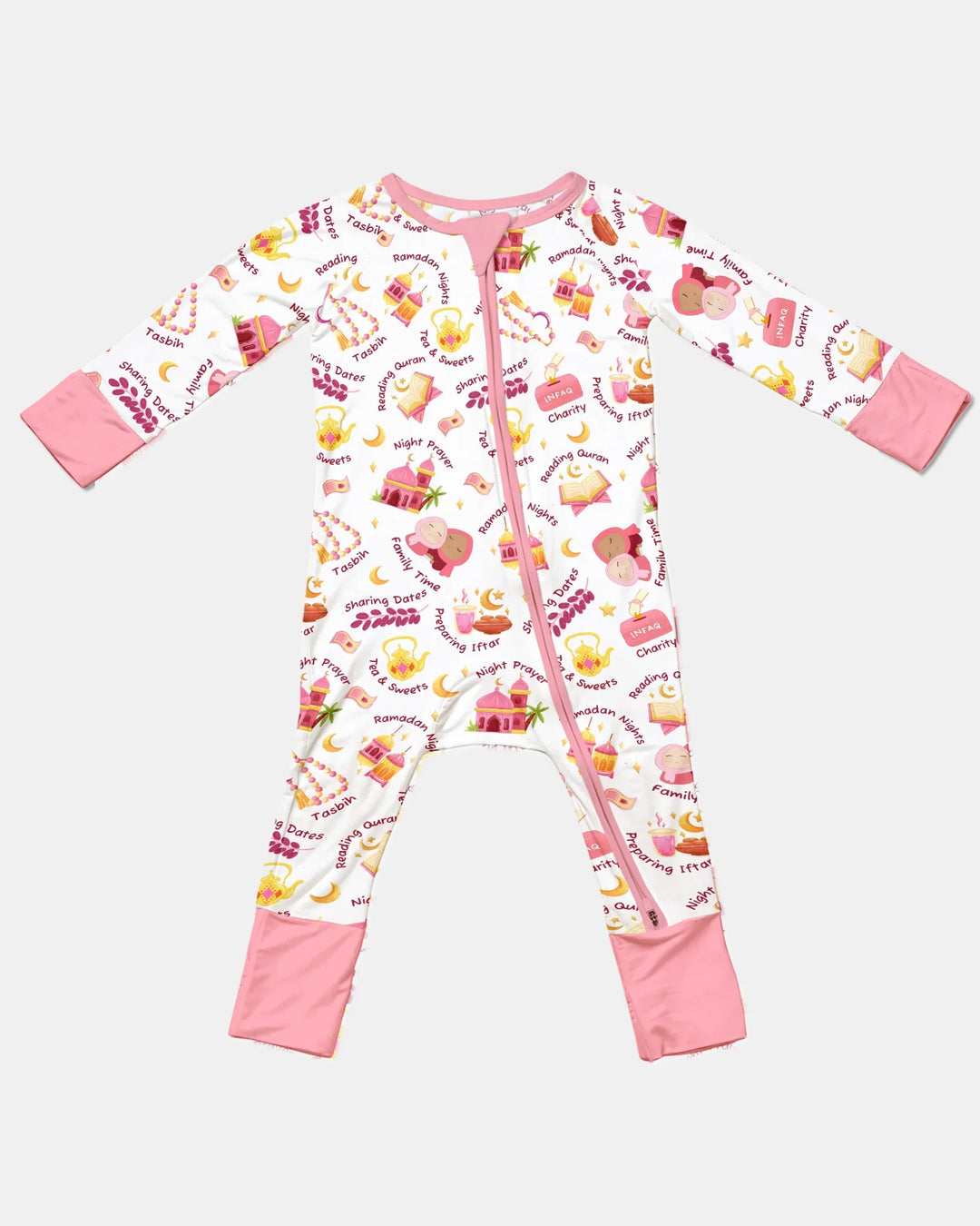 Ramadan Mubarak Matching Family Convertible Zippy