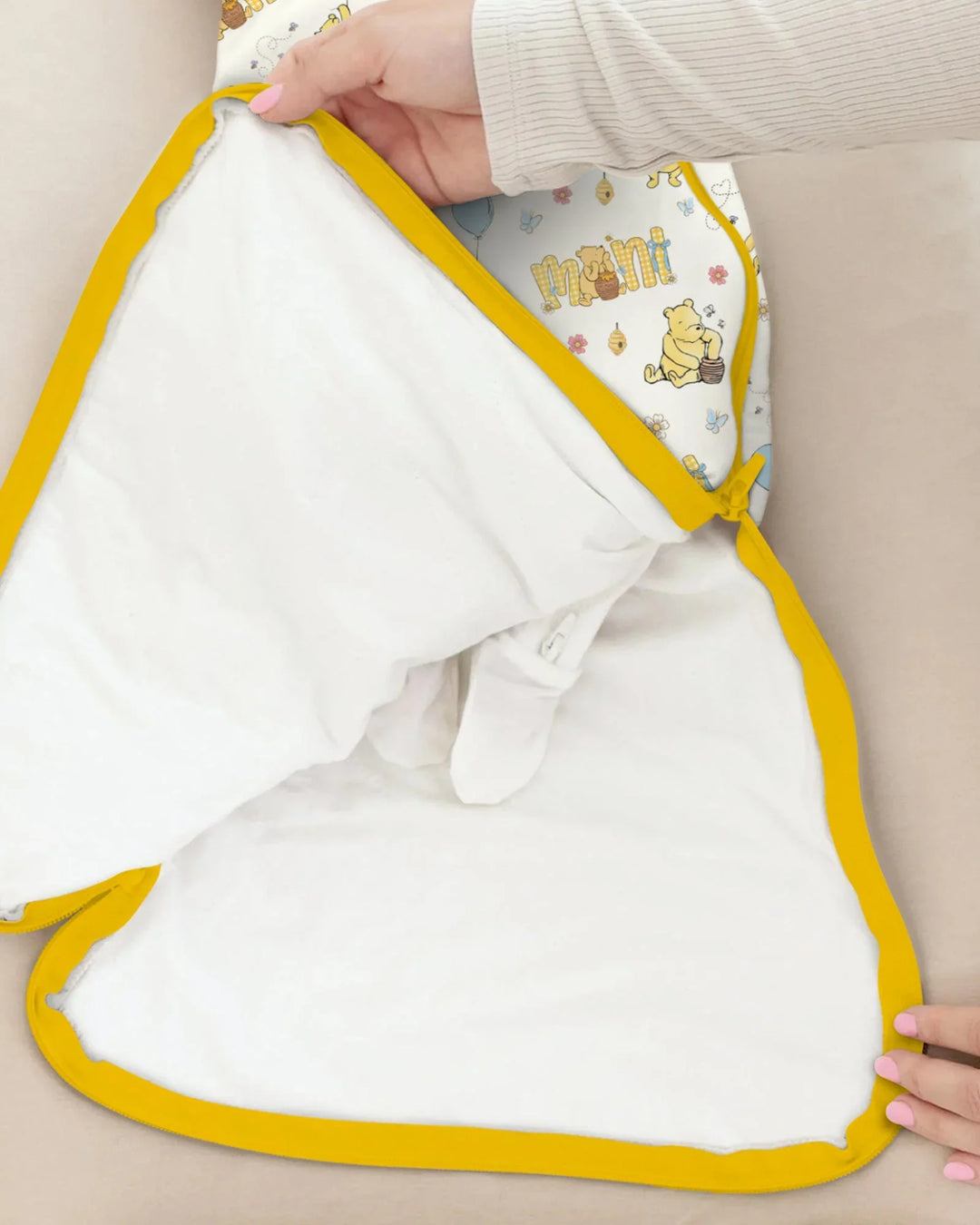 Mama & Mini Honey Bear Bamboo Sleep Bag