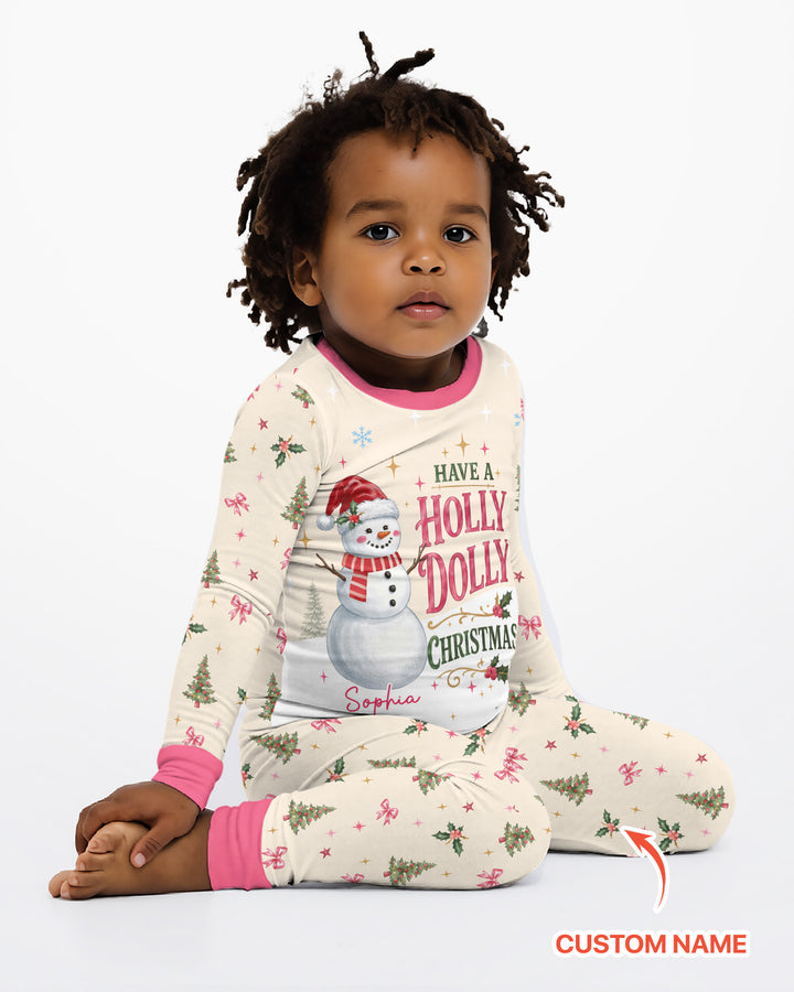 Tis The Season Bamboo Two Piece Long Sleeve Pajama Set