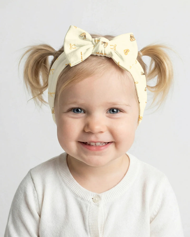 Sweat Yellow Mama Bear Headband