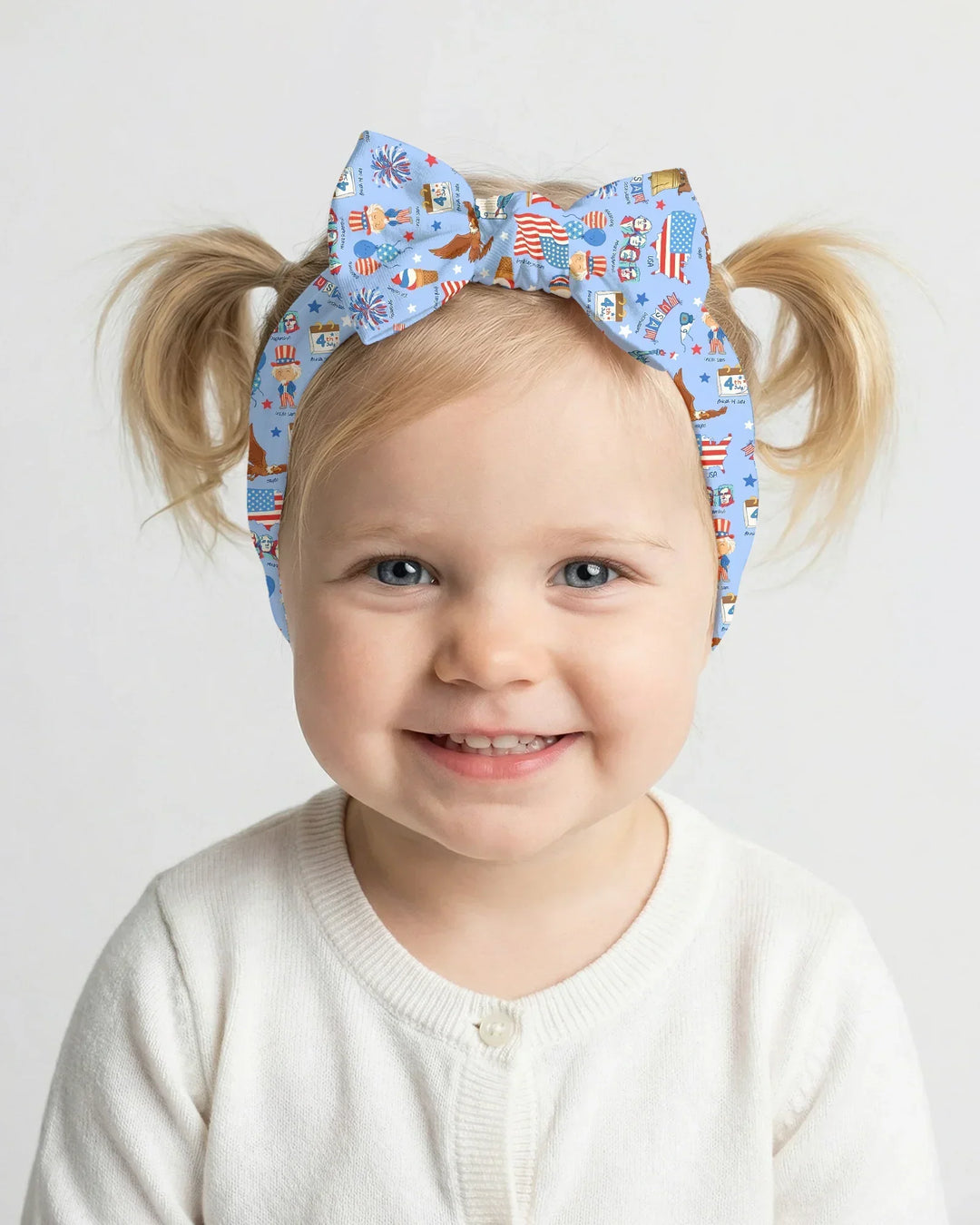 Hand Drawn Patriotic Iconic Headband