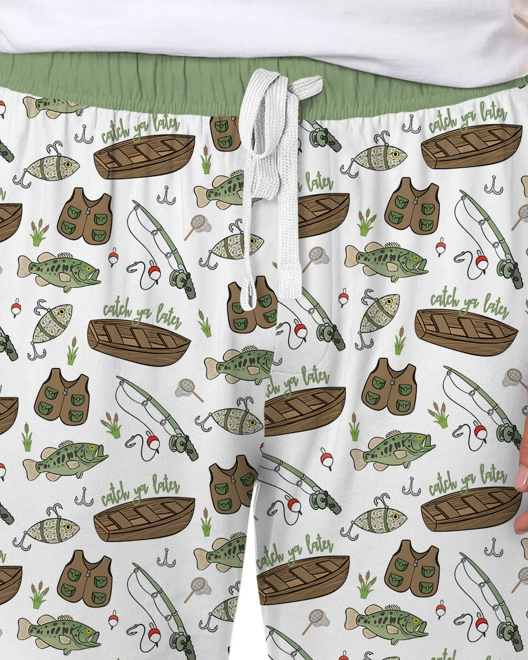 Catch Ya Later Bamboo Men's Pajama Set