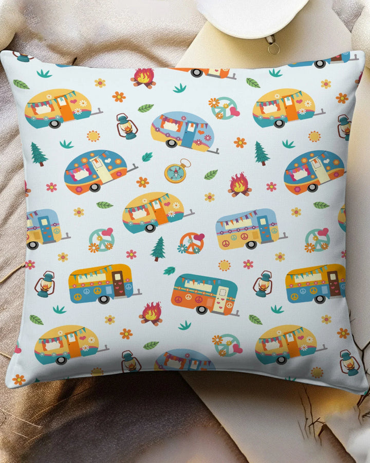 Happy Little Camper Bamboo Pillow Case