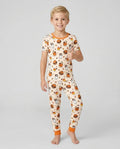 Zweiteiliges, kurzärmliges Pyjama-Set mit Marienkäfern