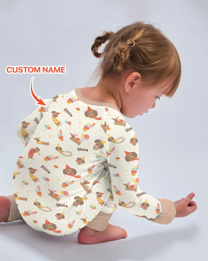 Dachshund Birthday Bamboo Convertible Zippy