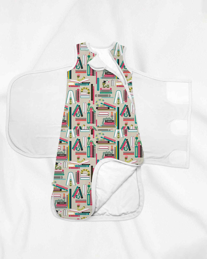 Bookworm Adventures Bamboo Sleep Bag Swaddler