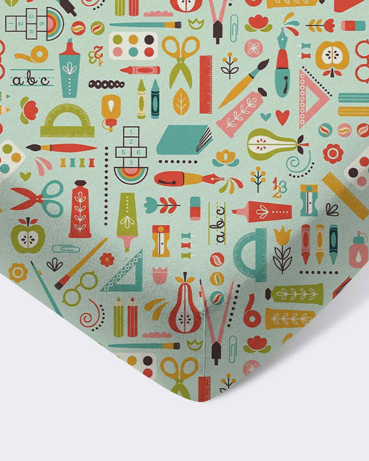 Creative Classroom Bamboo Fitted Crib Sheet