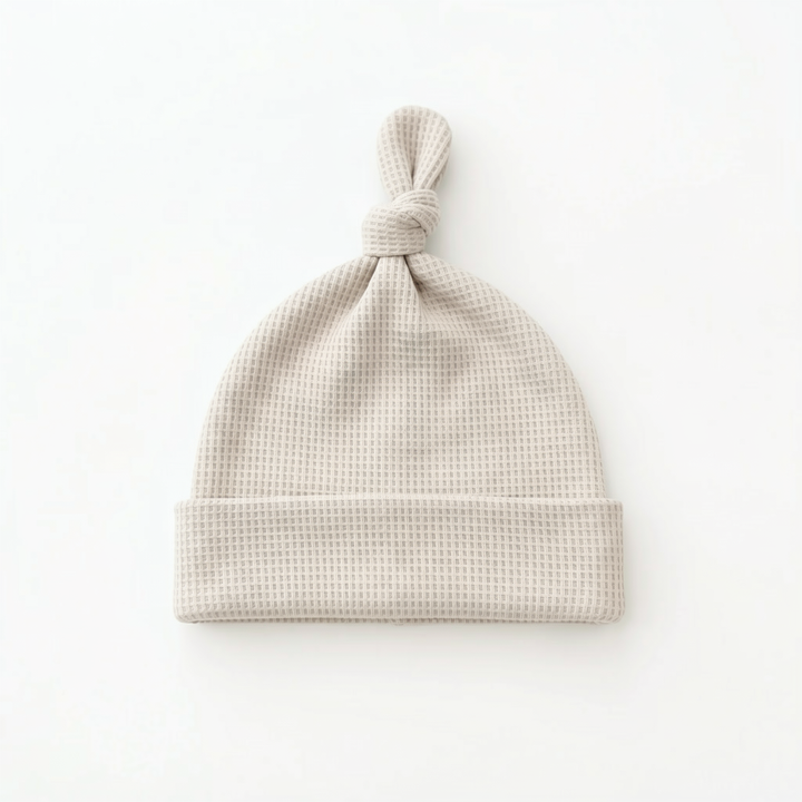 Waffle Bamboo Knotted Hat
