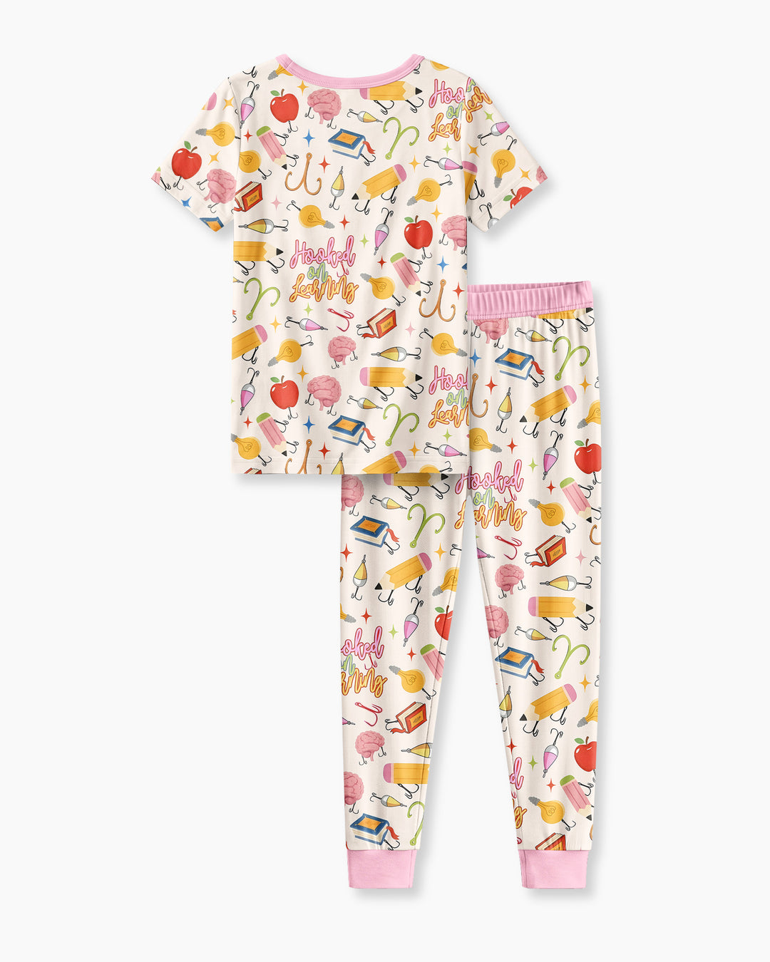Zweiteiliges, kurzärmliges Pyjama-Set mit Marienkäfern