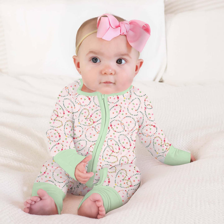 Gerippte Babykleidung mit individuellem Foto - Weich &amp; Skizzenhaft