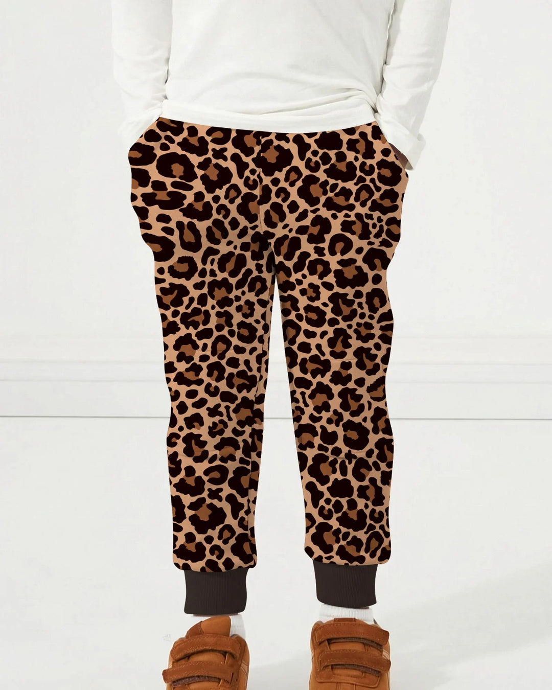 Plantilla de pantalón jogger de bambú