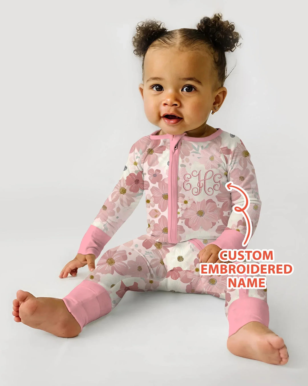 Gerippte Babykleidung mit individuellem Foto - Weich &amp; Skizzenhaft