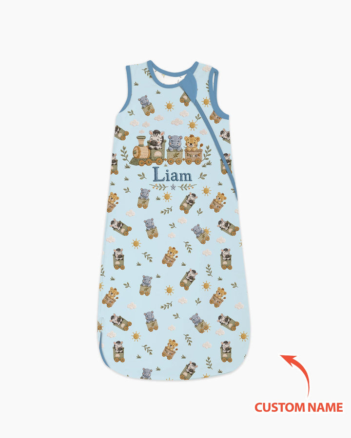 Cute Animal Train Bamboo Sleep Bag