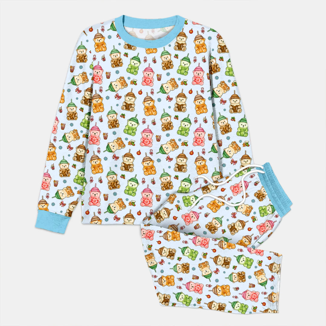 Holiday Bear Cup Men's Pajama Set
